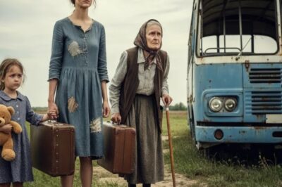 Sin Lugar Adonde Ir Con Su Familia, Madre Soltera Encuentra Refugio En Autobús Y Eso Lo Cambia To