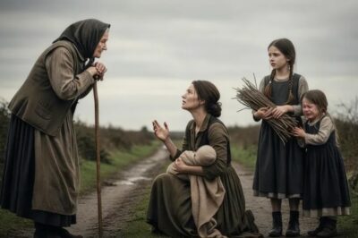 Madre Soltera No Tenía A Dónde Ir Con Sus Hijas, Pero Una Pobre Anciana Solitaria Les Dio Un Hoga