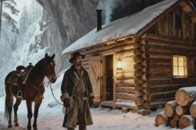 Nadie creía en su cabaña en la cueva… Hasta que el invierno puso a prueba al pueblo