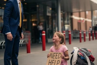 El Millonario Regresó Y Vio A Su Hija Mendigando Fuera Del Súper. Quedó Helado Al Saber La Razón…