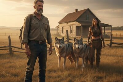 EL Viejo Solitario se Mudó a un Rancho Abandonado, pero Se ENCONTRÓ a una CHICA que CRECIÓ con LOBOS