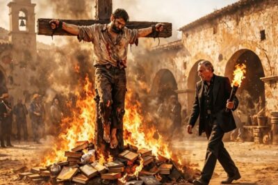 EL HACENDADO CRUCIFICÓ Y QUEMÓ A SU CAPATAZ… VILLA LLEGÓ JUSTO A TIEMPO PARA SALVARLO DE LA MUERTE