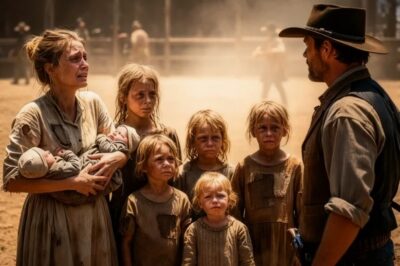 “Pagó $300 por una madre de 7 hijos… lo que hizo después conmovió a todo el Oeste”