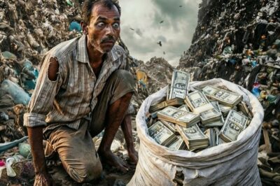 ¡UN HOMBRE MUY POBRE ENCONTRÓ MILLONES EN LA BASURA… LO QUE HIZO DESPUÉS SORPRENDIÓ A TODOS!