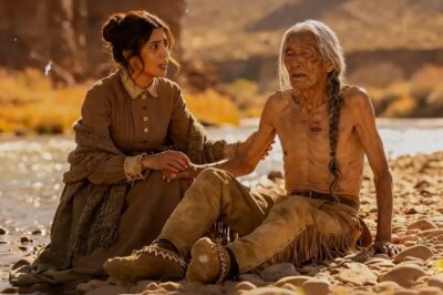 MADRE SOLTERA ENCUENTRA UN APACHE ANCIANO ABANDONADO A LA ORILLA DEL RÍO — SUS PALABRAS CONMUEVEN…
