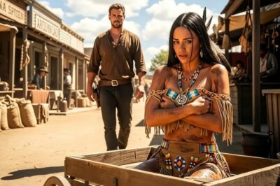 Nadie La Compraba — Abandonada Desnuda en un Mercado del Viejo Oeste, Hasta Que un Ranchero la Vio