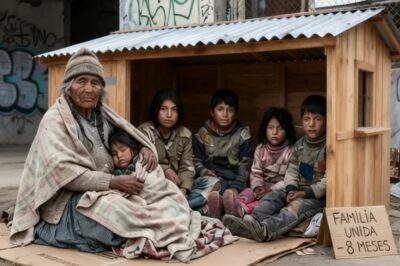 Dormía en CAJAS con 5 nietos, pero su GRITO fue tan fuerte que el cielo se abrió y…