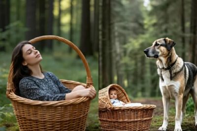 Dio a luz en el bosque y la abandonó… Luego quiso ahogarse, pero ÉL llegó antes que los lobos!