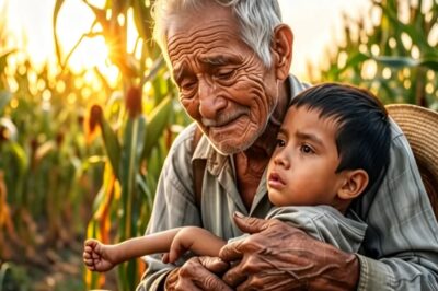 Granjero alimenta a un niño discapacitado sin saber que es hijo de un magnate