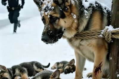 “Los encontró en la nieve… y rompió a llorar.”
