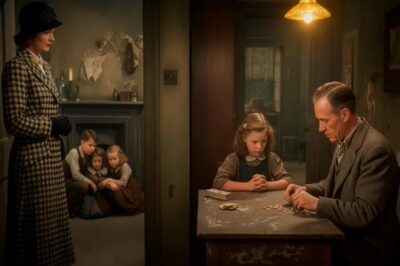 Visitó al padre viudo que trabajaba para ella… y nunca imaginó cómo sobrevivía con sus hijos