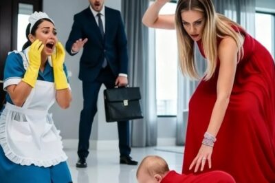 EMPLEADA Le Rogó Que Parara — Pero Lo Que la Novia del MILLONARIO Hizo al BEBÉ Dejó a Todos
