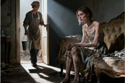 La hija del millonario llevaba 3 semanas sin comer… hasta que llegó la limpiadora más humilde