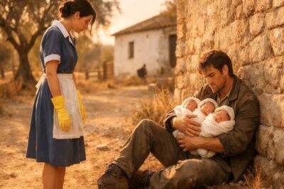 DADO POR MUERTO — TRILLIZOS DEL MILLONARIO ES SALVADO POR LA LIMPIADORA