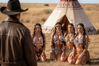 El rancho llevaba años vacío… hasta que cuatro hermanas apaches pidieron ayuda