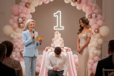 MI EXMARIDO ME ENVIÓ UNA INVITACIÓN AL PRIMER CUMPLEAÑOS DE SU HIJO CON SU AMANTE PARA HUMILLARME COMO “ESTÉRIL” — PERO CUANDO APARECÍ, TOMÉ DE LA MANO A LA PERSONA QUE ÉL CREÍA MUERTA Y QUE HABÍA ENTERRADO EN EL OLVIDO HACE MUCHO TIEMPO.