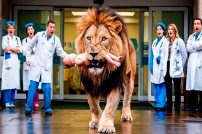 Un León Trajo a Un Bebe Al Hospital Y La Enfermera Quedo Llorando y No Lo Podía Creer