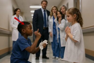 Nadie entendía a la hija muda del multimillonario, hasta que un niño pobre usó señas milagrosas hoy!