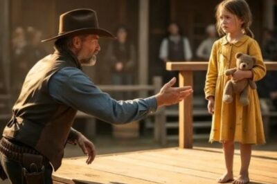 “Nadie Quería a Esta Niña… Hasta Que un Vaquero Millonario Hizo Algo Inesperado