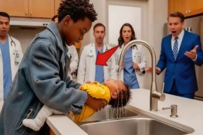 18 médicos no salvaron al bebé del multimillonario, hasta que un niño negro pobre hizo lo impensable