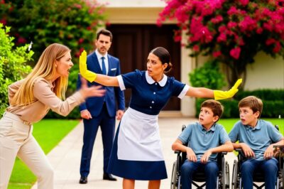 EL MILLONARIO DESCUBRE A LA NIÑERA PROTEGIENDO A SUS HIJOS — Y QUEDA ESPANTADO AL VER LA VERDA