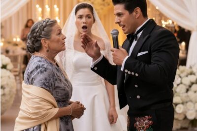 En la boda, el hijo insultó a su madre, luego ella tomó el micrófono…