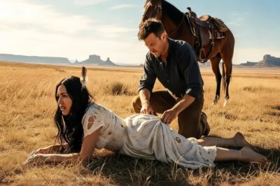 ‘No… todavía duele ahí’, dijo la joven apache — El ganadero lo hizo… y tuvo esposa.