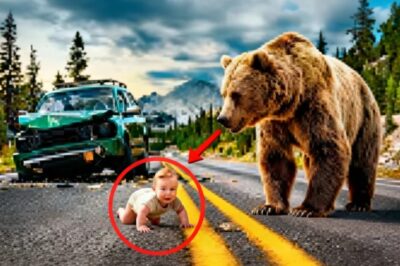 Un Oso Encontró a un Bebé Tras un Accidente, Y Lo Que Hizo Después Dejó a Todos Sin Palabras