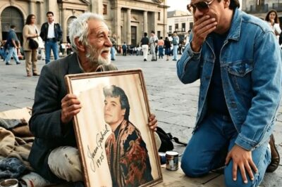 Juan Gabriel Vio Anciano Vendiendo Póster que Él Firmó 20 Años Atrás — La Razón Lo Hizo Llorar