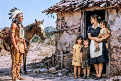 EL APACHE SIGUE A LA EMPLEADA… Y AL VERLA CON SUS HIJOS EN UNA CASA ABANDONADA DESCUBRE LA VERDAD