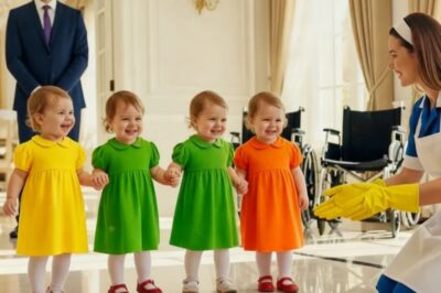 EL MILLONARIO INSTALÓ CÁMARAS PARA ESPIAR A SUS HIJOS EN SILLA… Y LA NIÑERA LO DEJÓ HELADO