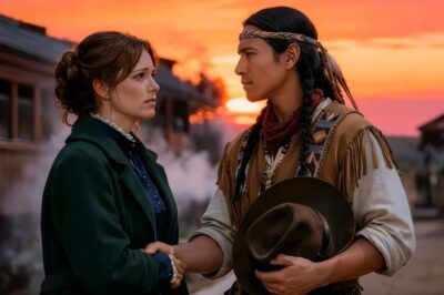 ELLA IBA A SUBIR AL TREN DE REGRESO AL ESTE, PERO EL APACHE LA DETUVO Y LE PIDIÓ UNA OPORTUNIDAD