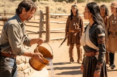 Un vaquero pobre dio agua limpia a sus enemigos apache — y ese día la guerra cambió para siempre