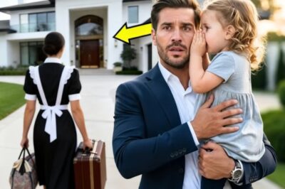 La niñera fue despedida sin razón… hasta que la hija del Millonario reveló algo que lo dejó en shock