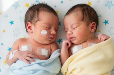 Cuando la enfermera colocó al bebé sin vida junto a su hermana gemela sana, solo esperaba despedirse. Pero lo que sucedió después la hizo desplomarse, sollozando desconsoladamente…