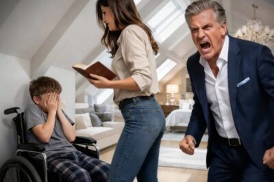 EL MILLONARIO SE ESCONDIÓ EN EL SÓTANO — DESCUBRIÓ POR QUÉ SU HIJO LISIADO GRITABA CADA MADRUGADA