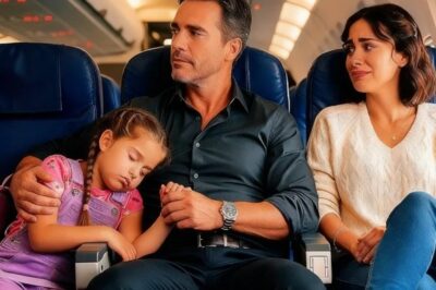 UNA NIÑA SE DURMIÓ EN EL HOMBRO DE UN MILLONARIO — LO QUE HIZO EN EL VUELO SORPRENDIÓ A SU MADRE