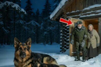A -40°C, una perra buscaba refugio. ¡Lo que hizo la pareja de ancianos a continuación le SALVÓ la…