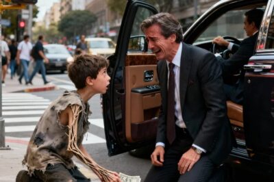 “SE PARECE A TU HIJO FALLECIDO”, dijo la novia del millonario al ver al niño de la calle. Entonces..