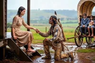 EL APACHE PIDIÓ LA MANO DE UNA EXTRAÑA… NO POR AMOR, SINO PARA DARLES UNA MADRE A SUS HIJAS