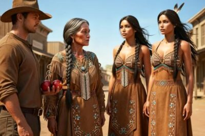 «Escuché que no tienes esposa; mis hijas son perfectas para ti», dijo la anciana apache.