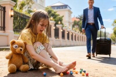 MILLONARIO ENCUENTRA A SU HIJA JUGANDO ABANDONADA EN LA CALLE AL DESCUBRIR EL MOTIVO