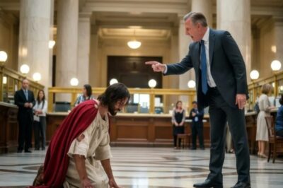 “Arrodíllate y pide perdón.” el millonario arrogante humilló al extraño… pero era Jesús disfrazado…