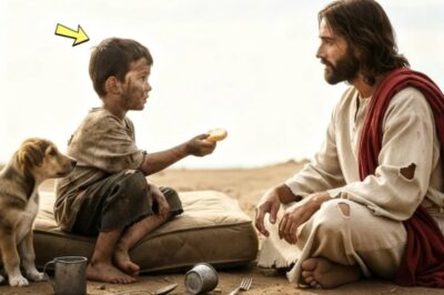 “Come tú, yo aguanto un día más.” dijo el niñito enfermo al extraño… Pero era Jesús disfrazado…