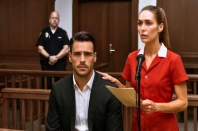 TRAS HUIR EL ABOGADO DEL MILLONARIO EN EL JUICIO — LA MUJER DE LIMPIEZA TOMÓ SU LUGAR Y CAMBIÓ TOD