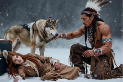 Novia por correo abandonada quedó descalza en la nevada… hasta que un guerrero lakota la cubrió…