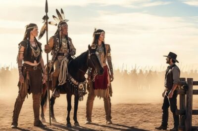 Le Dio Comida a 2 Hermanas Apache Gigantes… ¡Un Día Después, 700 Guerreros Rodearon Su Rancho!