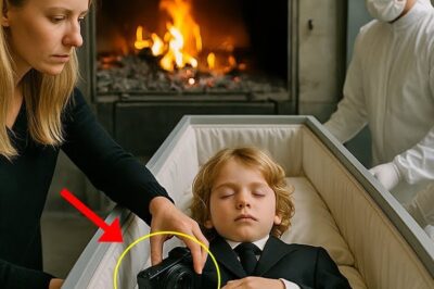 En la CREMACIÓN de su hijo de 9 años, madre ESCONDE cámara en el ataúd y GRABA algo moviéndose.