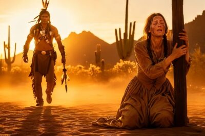 “TE LLEVARÉ CONMIGO” — DIJO EL GUERRERO APACHE A LA MUJER ABANDONADA EN EL DESIERTO