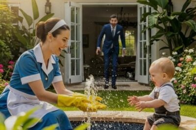 MILLONARIO LLEGA MÁS TEMPRANO A CASA CON JARDÍN… Y CASI SE DESMAYA CON LO QUE VE